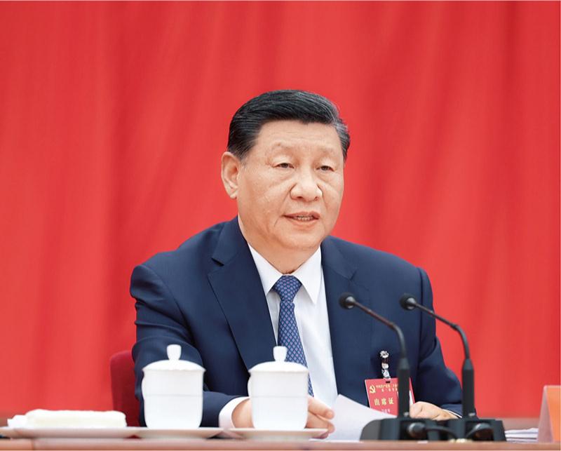 中國共產黨第二十屆中央委員會第三次全體會議,于2024年7月15日至18日在北京舉行。中央委員會總書記習近平作重要講話。 新華社記者 鞠鵬/攝